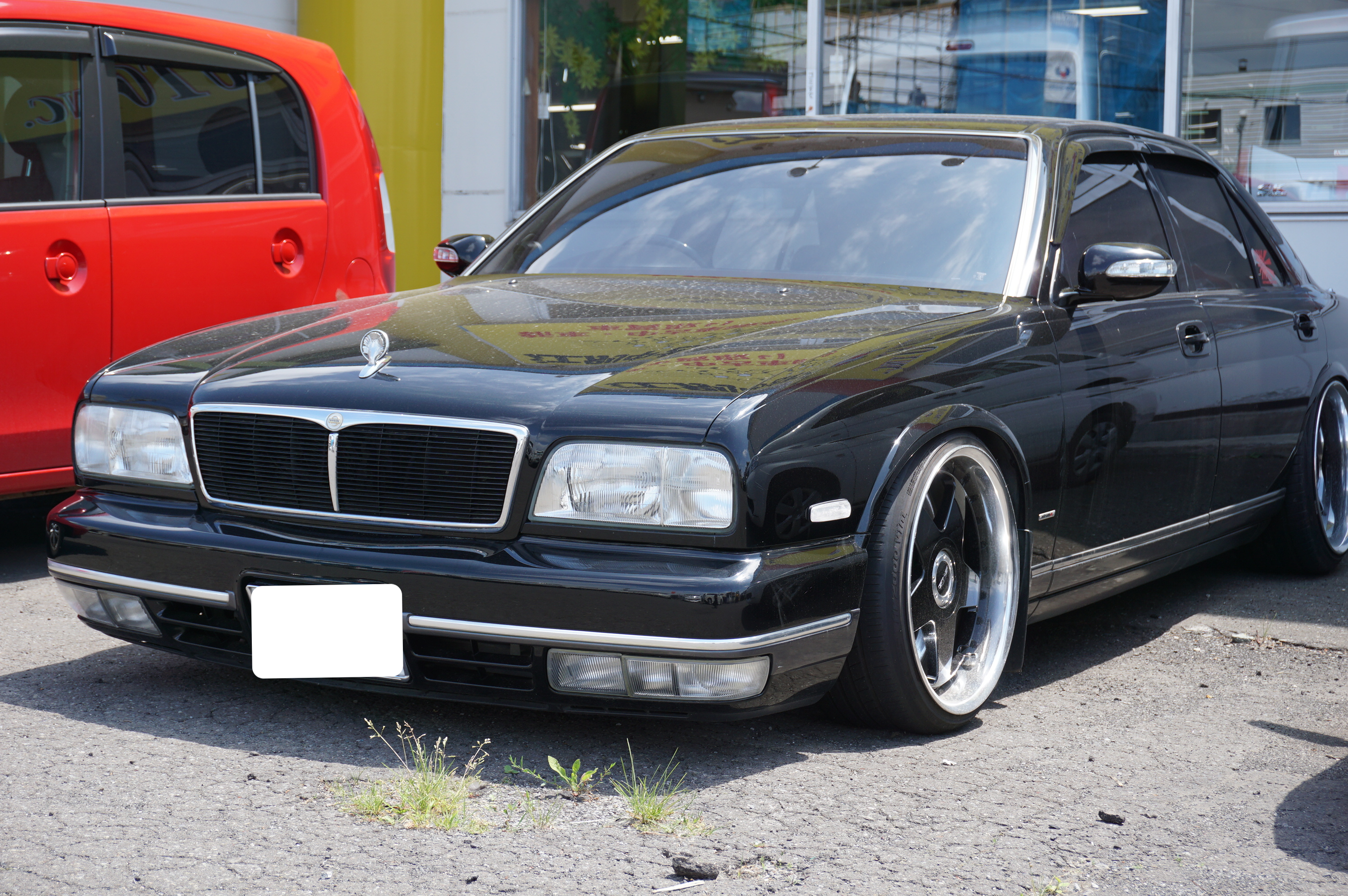 クリアランス 諸費用込 50シーマ パール 実走行 車高調 19インチ 検25年8月 毎回完売 Liderarup Com Br